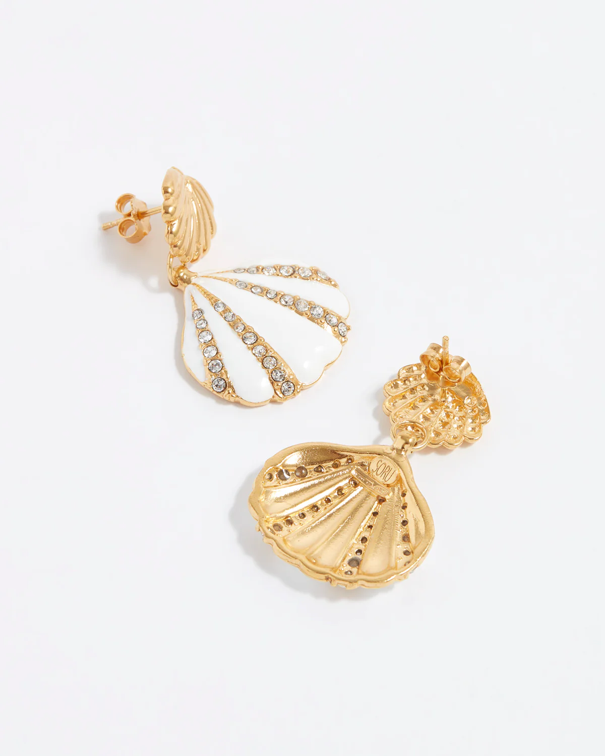 Ariel Enamel Earrings - Image 3