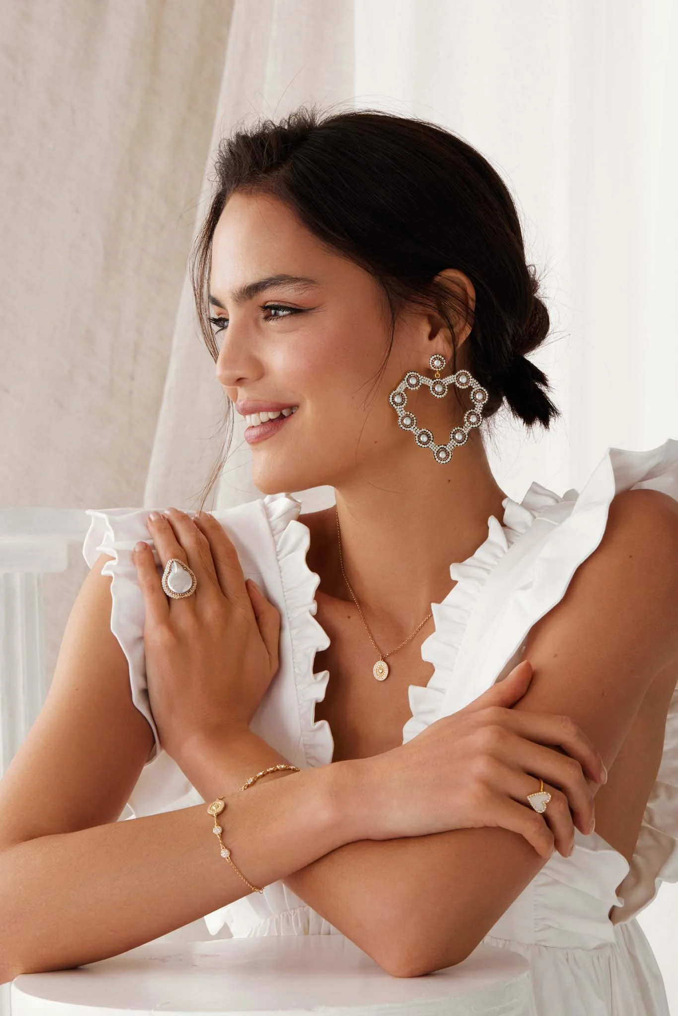Baroque Pearl Ring - Image 4