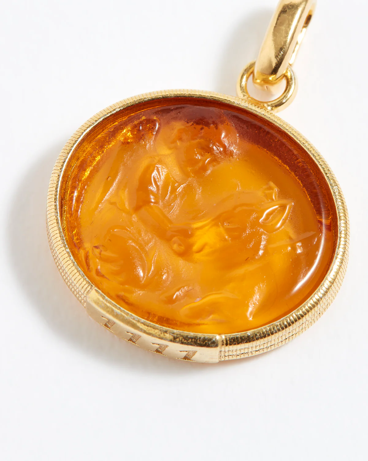 Belief Talisman Charm "1111", Amber - Image 5