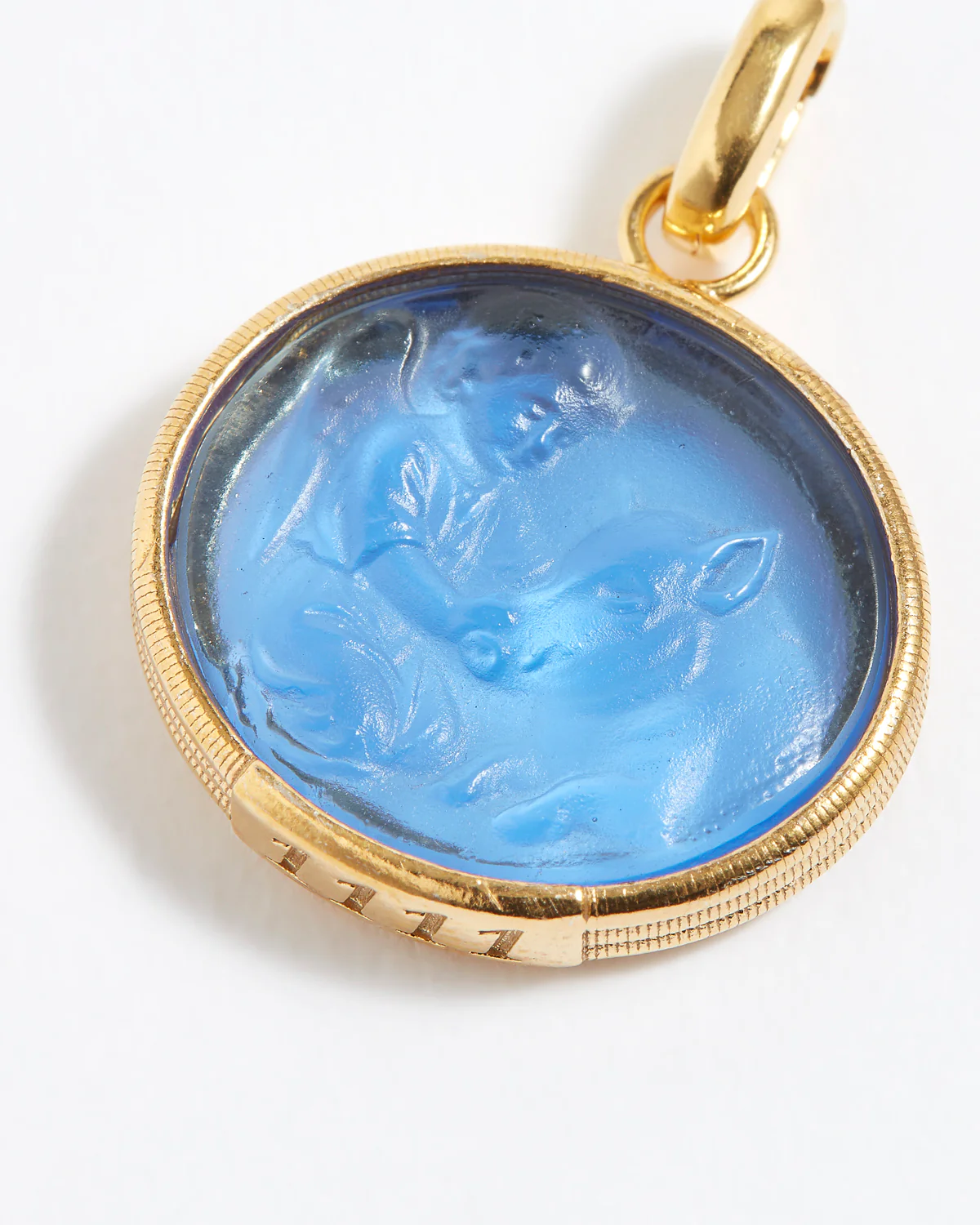 Belief Talisman Charm "1111", Azure - Image 5