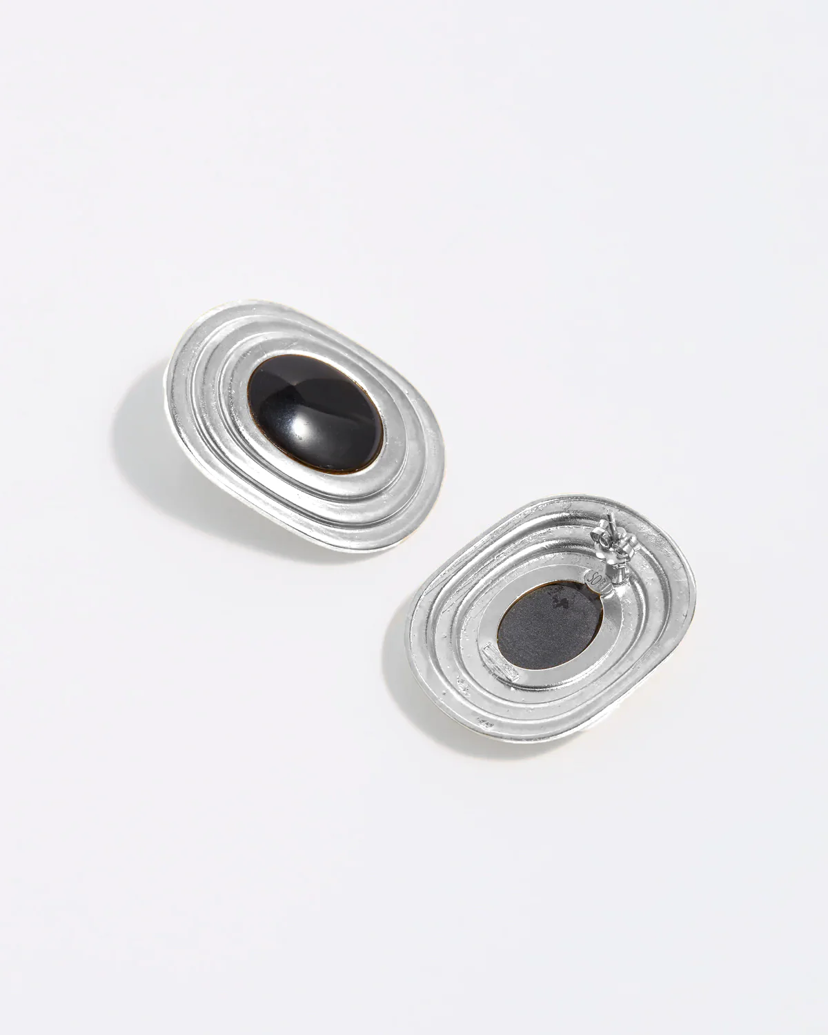 Coco Earrings, Silver - Image 3