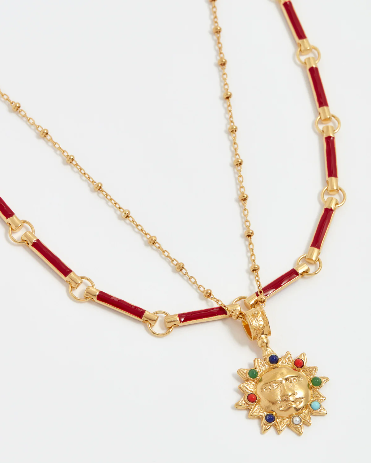 Carmenta & Treasures Sun Necklace Set - Image 3