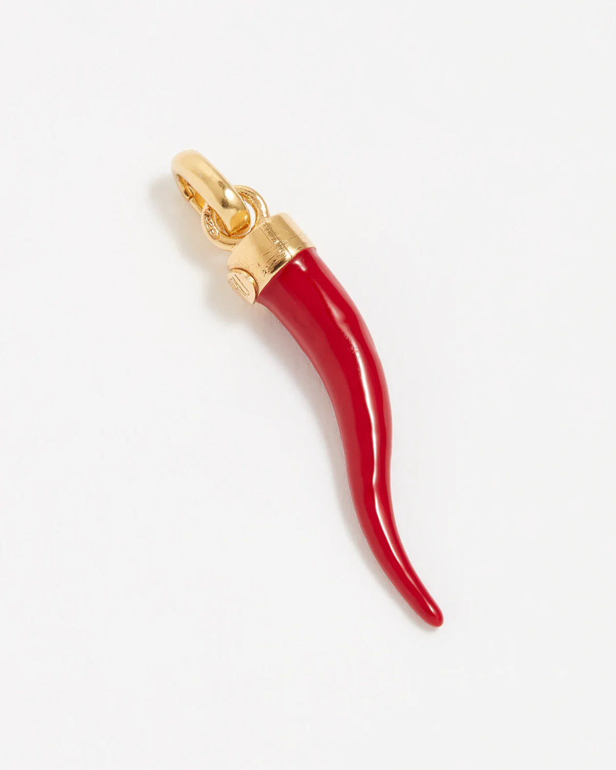 Cornicello Charm, Red