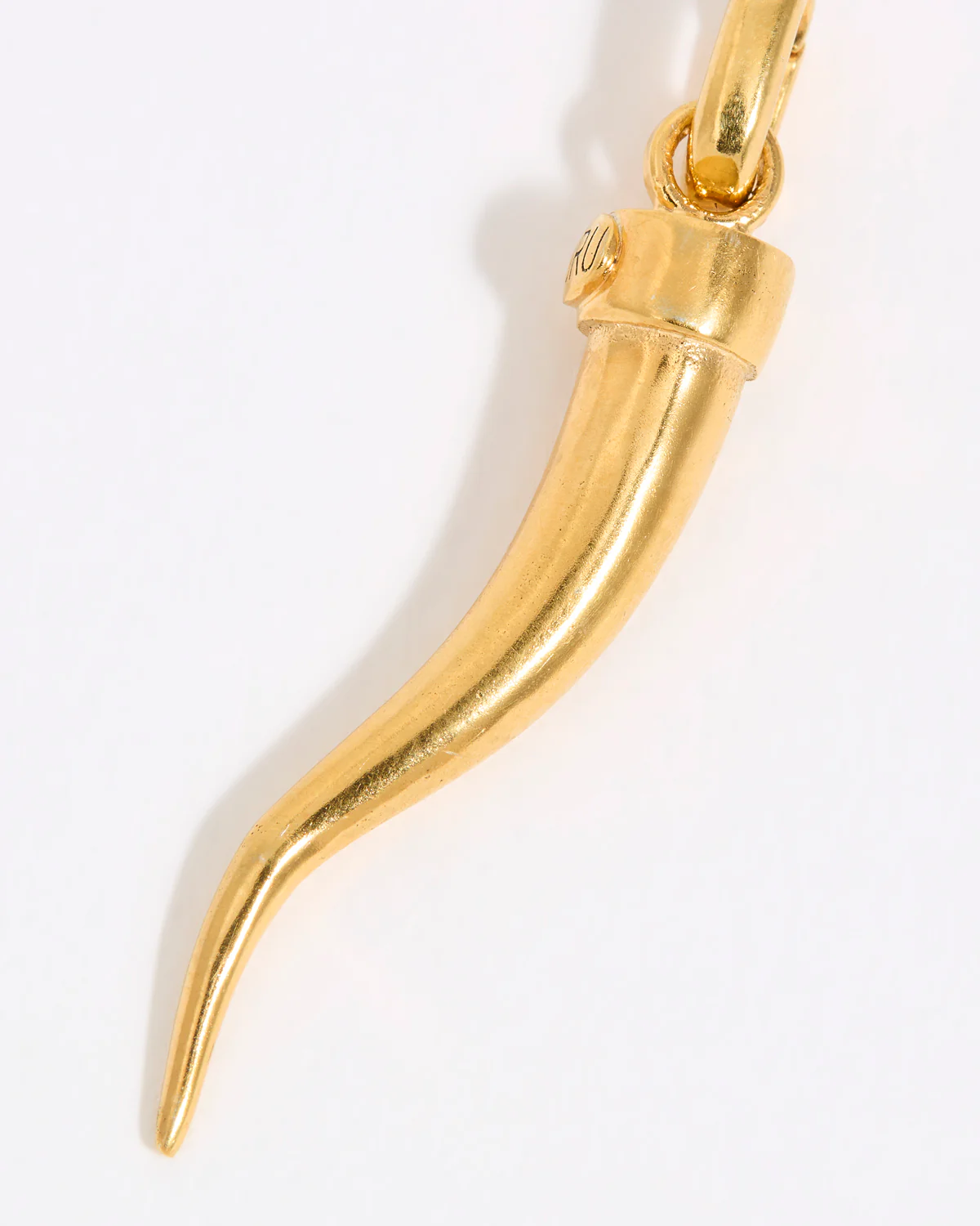 Cornicello Charm, Gold - Image 4