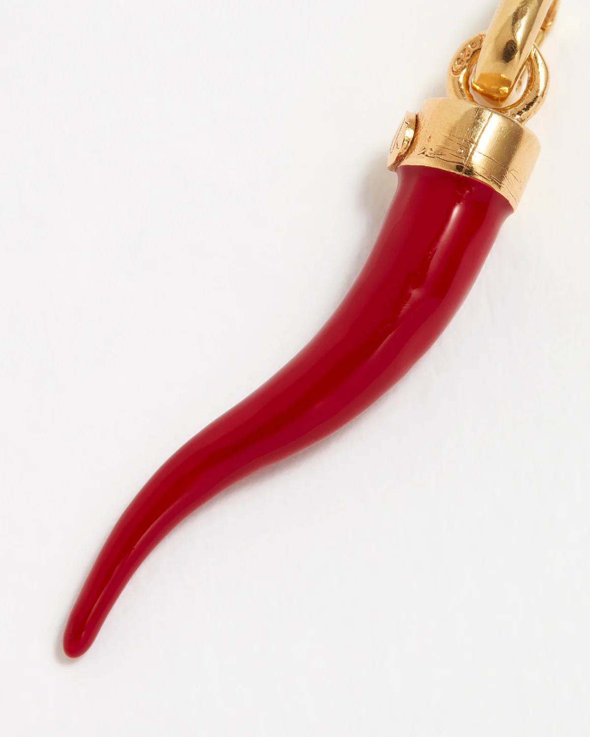 Cornicello Charm, Red - Image 4