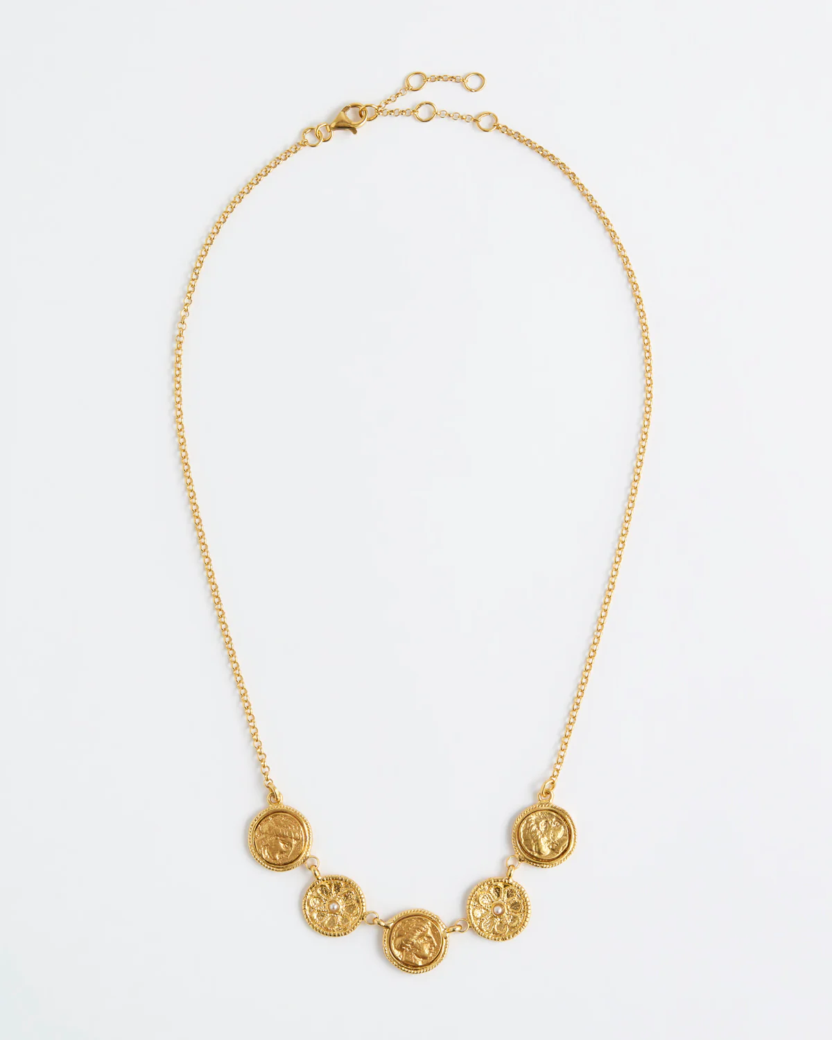 Daphne Oz X Soru The Suna 5 Coin Necklace - Image 3
