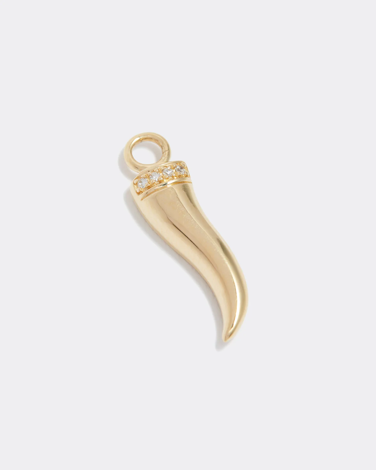Diamond Cornicello Charm - Image 4