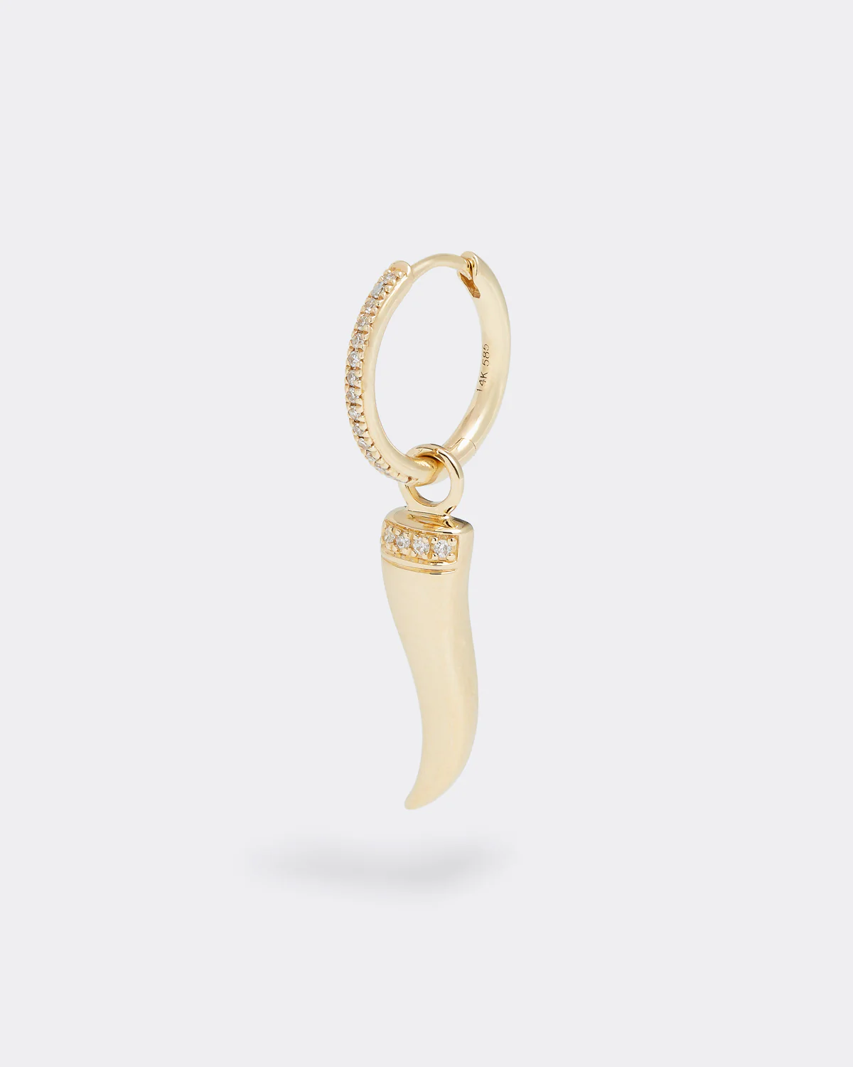 Diamond Cornicello Charm - Image 5