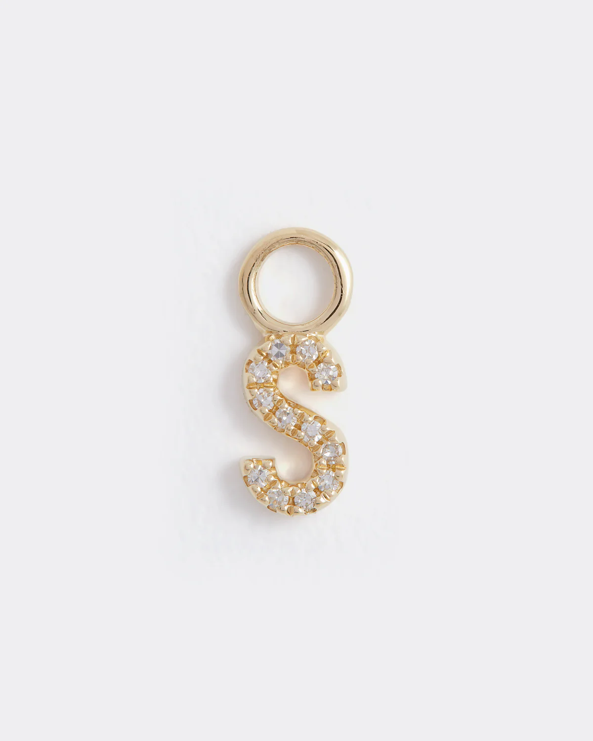 Diamond Letter Charm - Image 20
