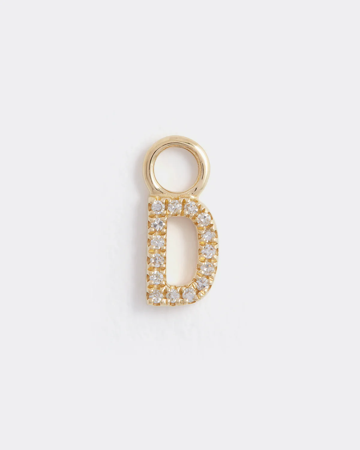 Diamond Letter Charm - Image 5