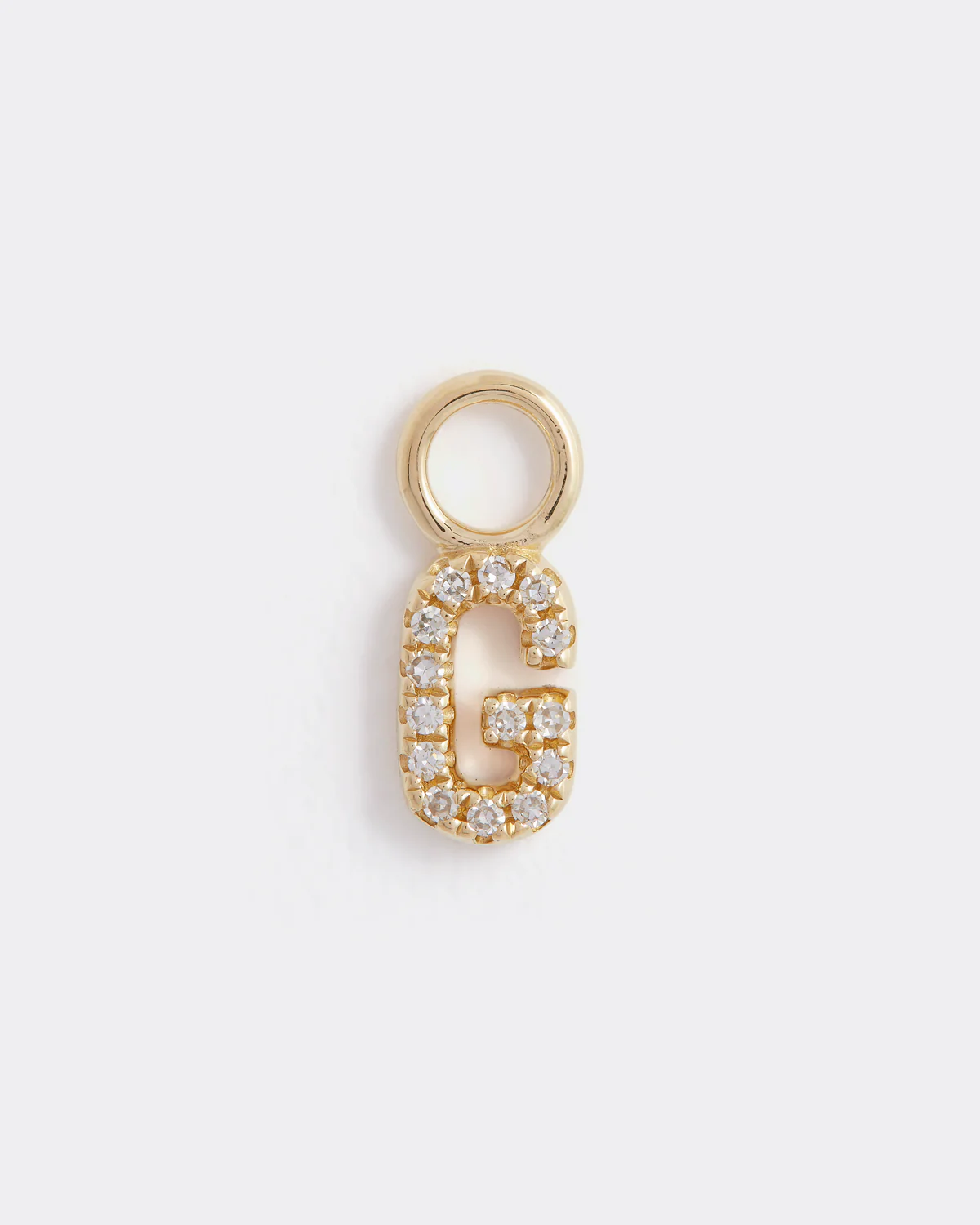 Diamond Letter Charm - Image 8