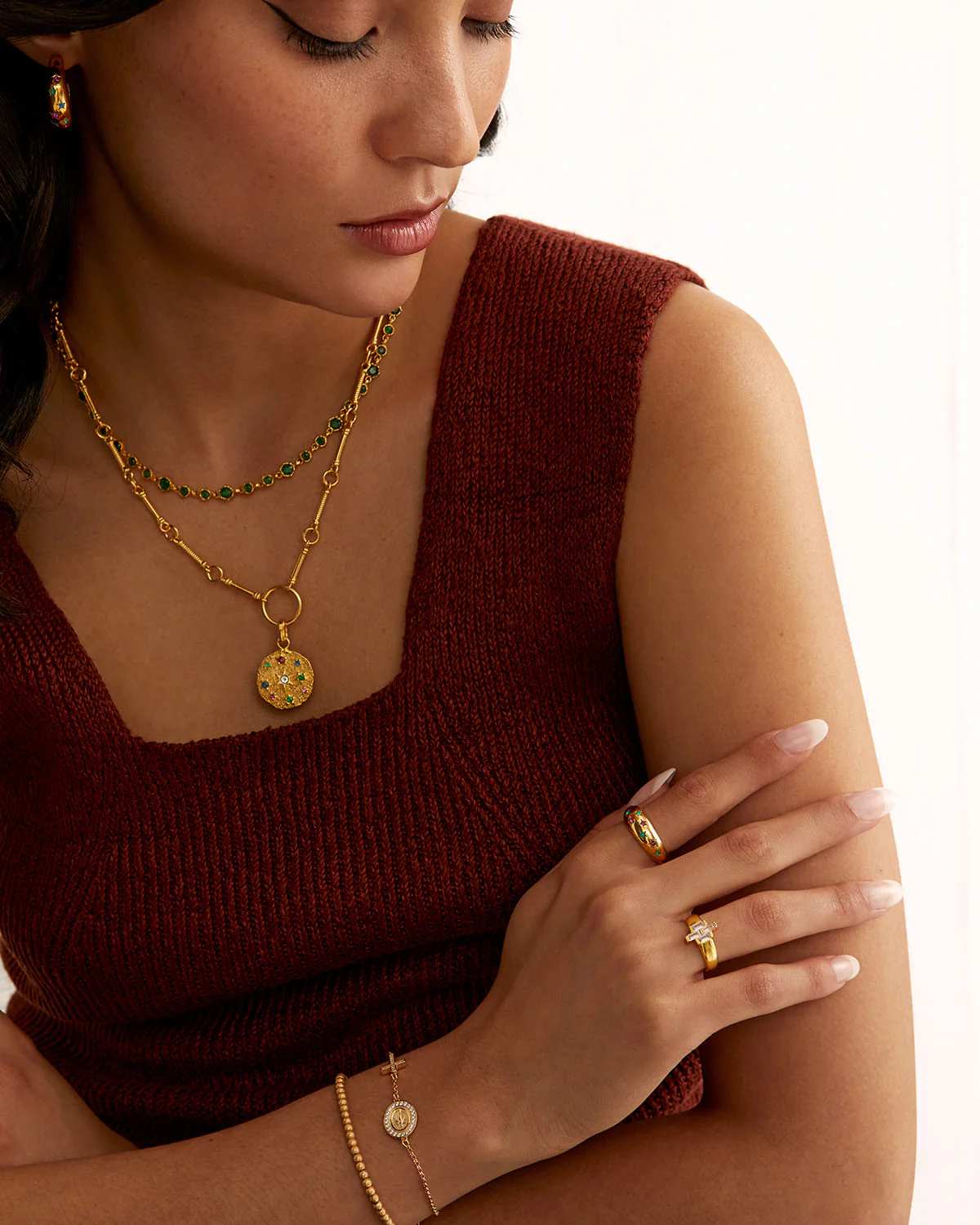 Green Etruria Necklace - Image 4