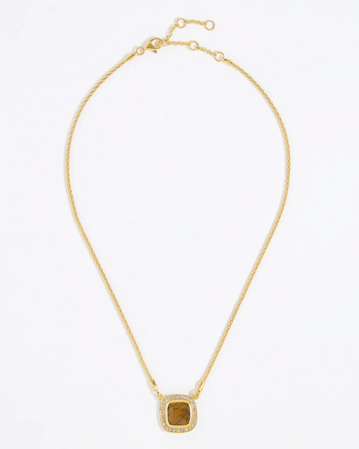 Greta Necklace, Tigers Eye - Image 3