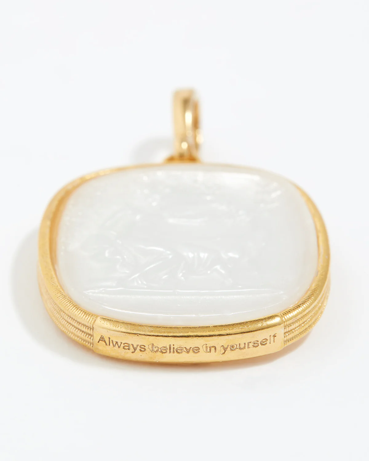 Guidance Talisman Charm "Always Believe in Yourself", White - Image 2