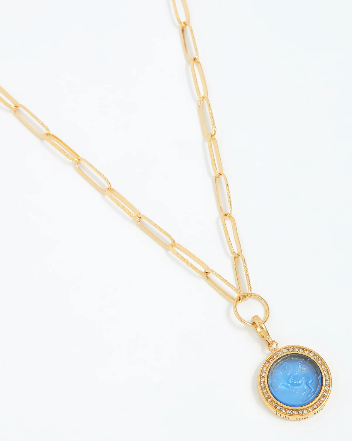 Harmony Talisman Charm "This Too Shall Pass", Azure - Image 4