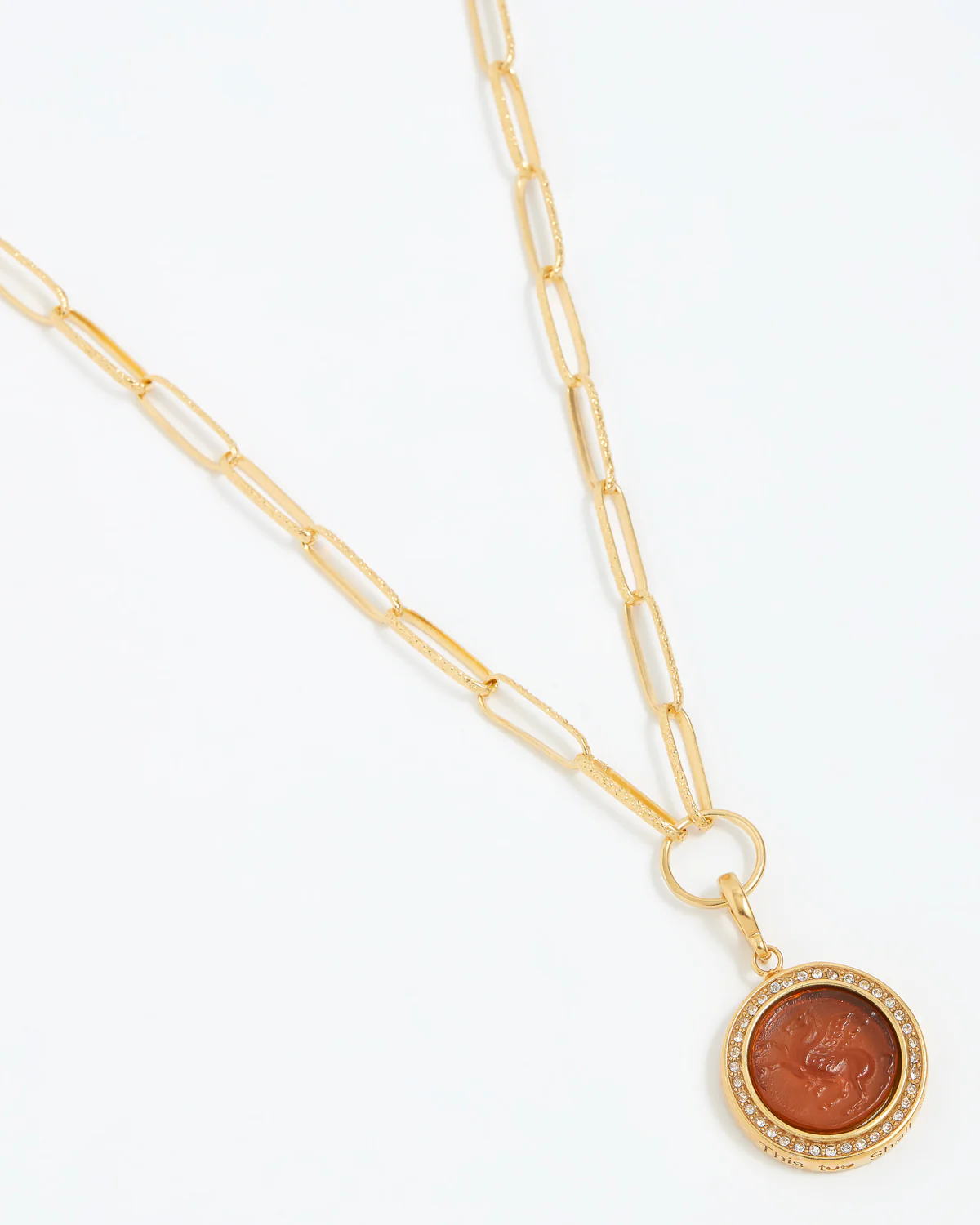 Harmony Talisman Charm "This Too Shall Pass", Topaz - Image 4