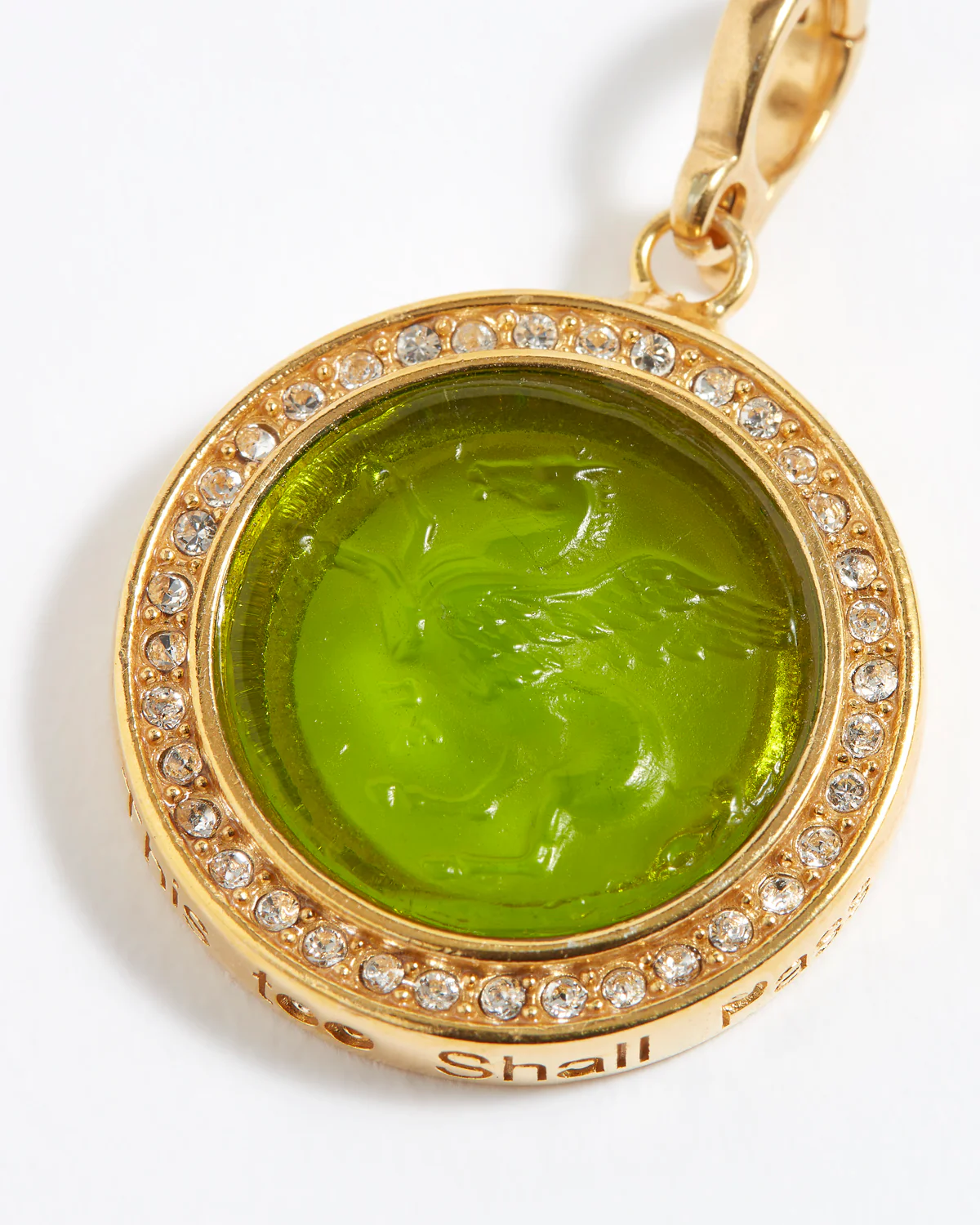 Harmony Talisman Charm "This Too Shall Pass", Verde - Image 5