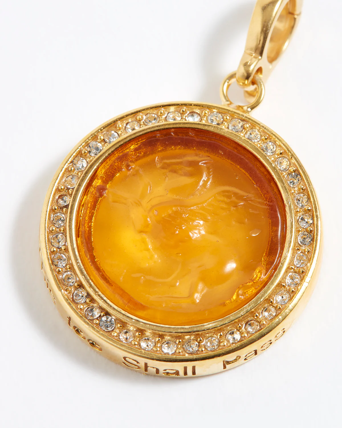 Harmony Talisman Charm "This Too Shall Pass", Amber - Image 5