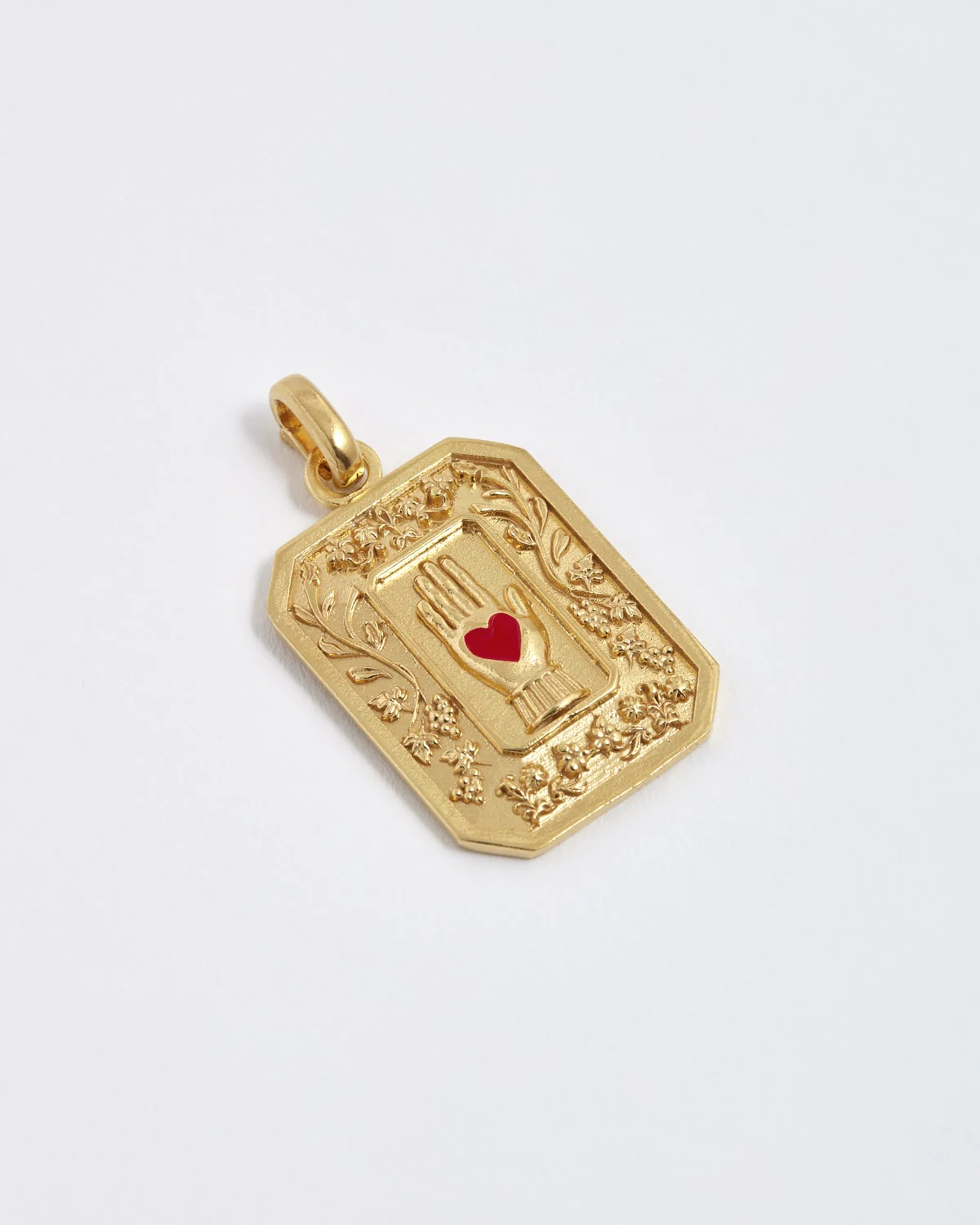 Heart In Hand Charm