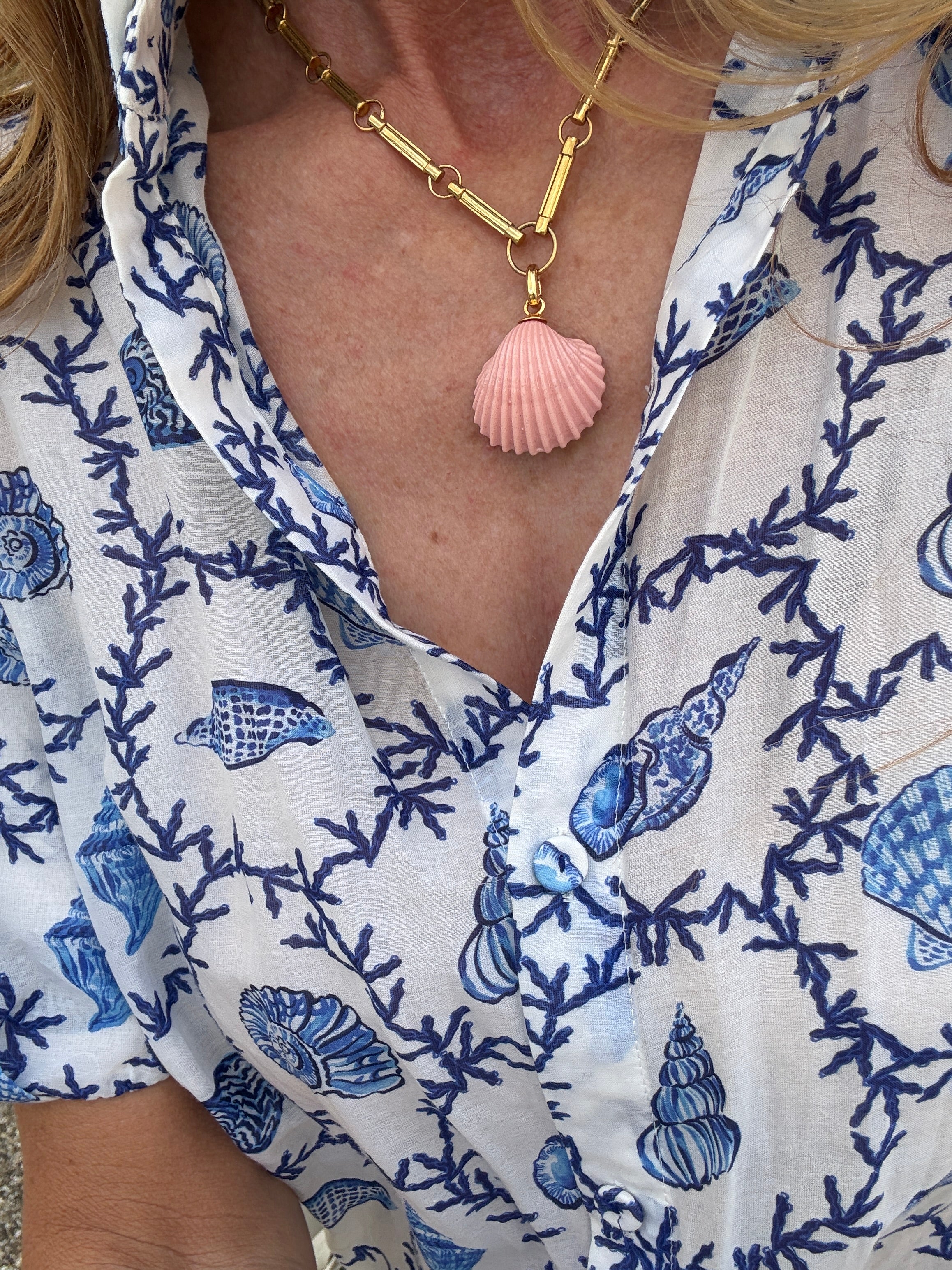 La Sirena Charm, Pink - Image 3