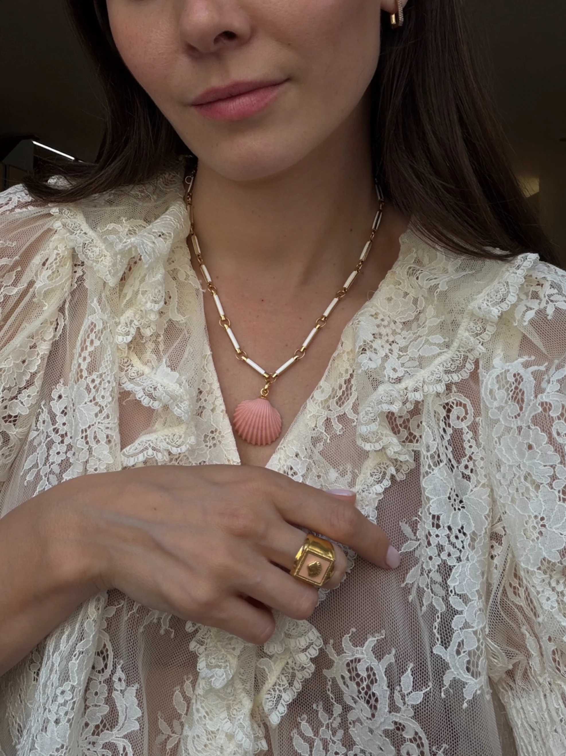 La Sirena Charm, Pink - Image 6
