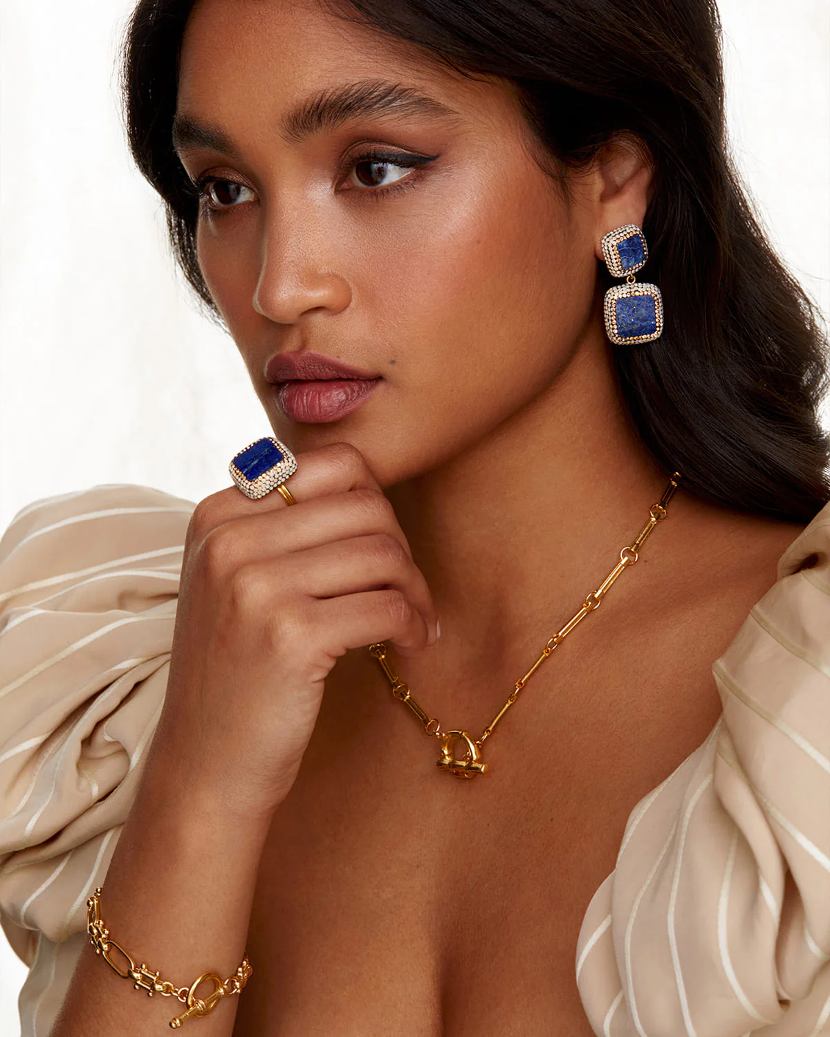 Lapis Earrings - Image 4