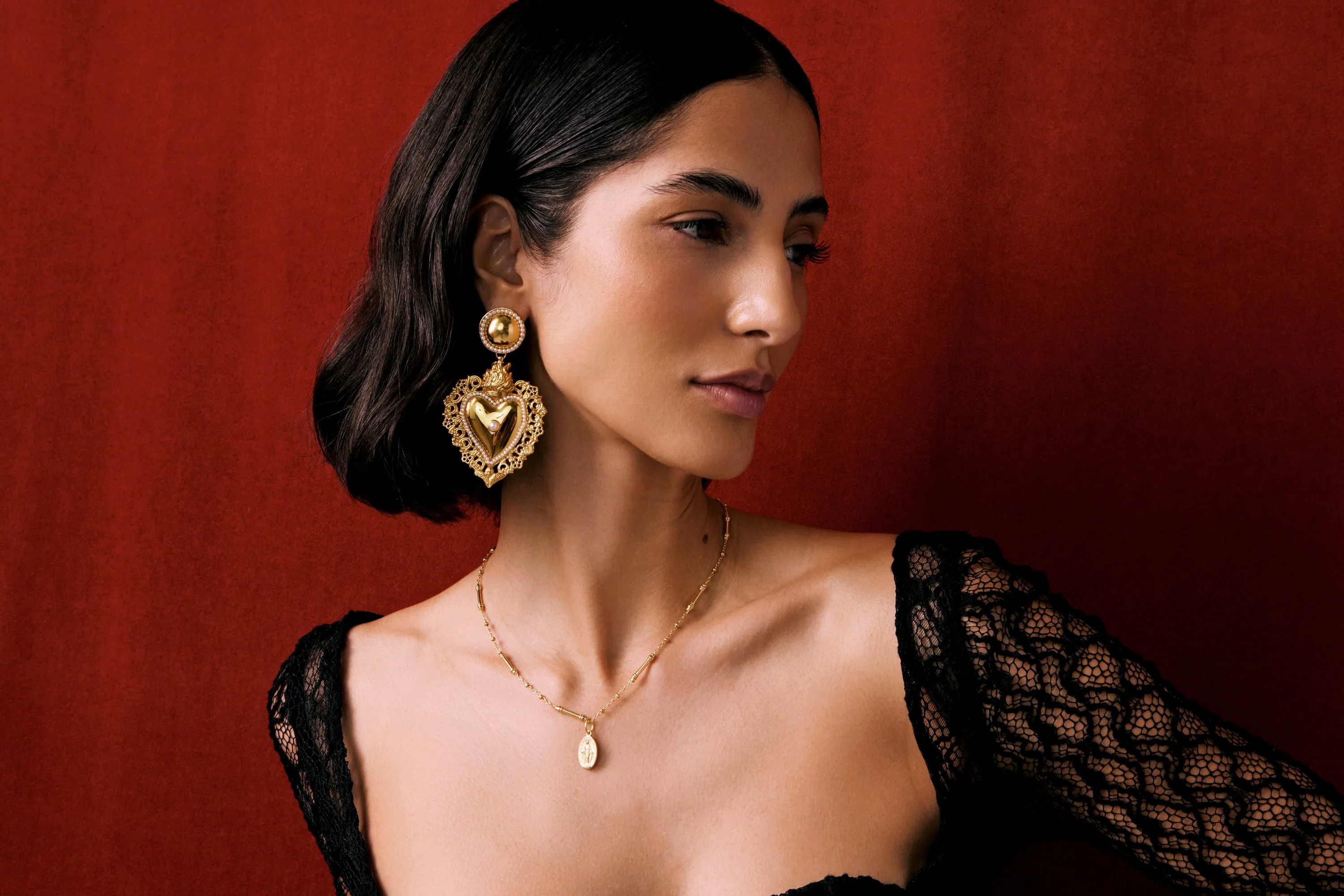 Large Palermo Earrings - Image 4