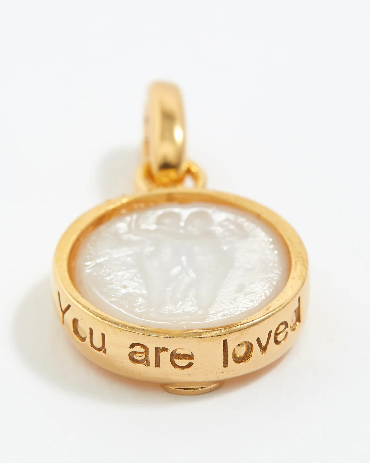 Love Talisman Charm "You Are Loved", White - Image 2