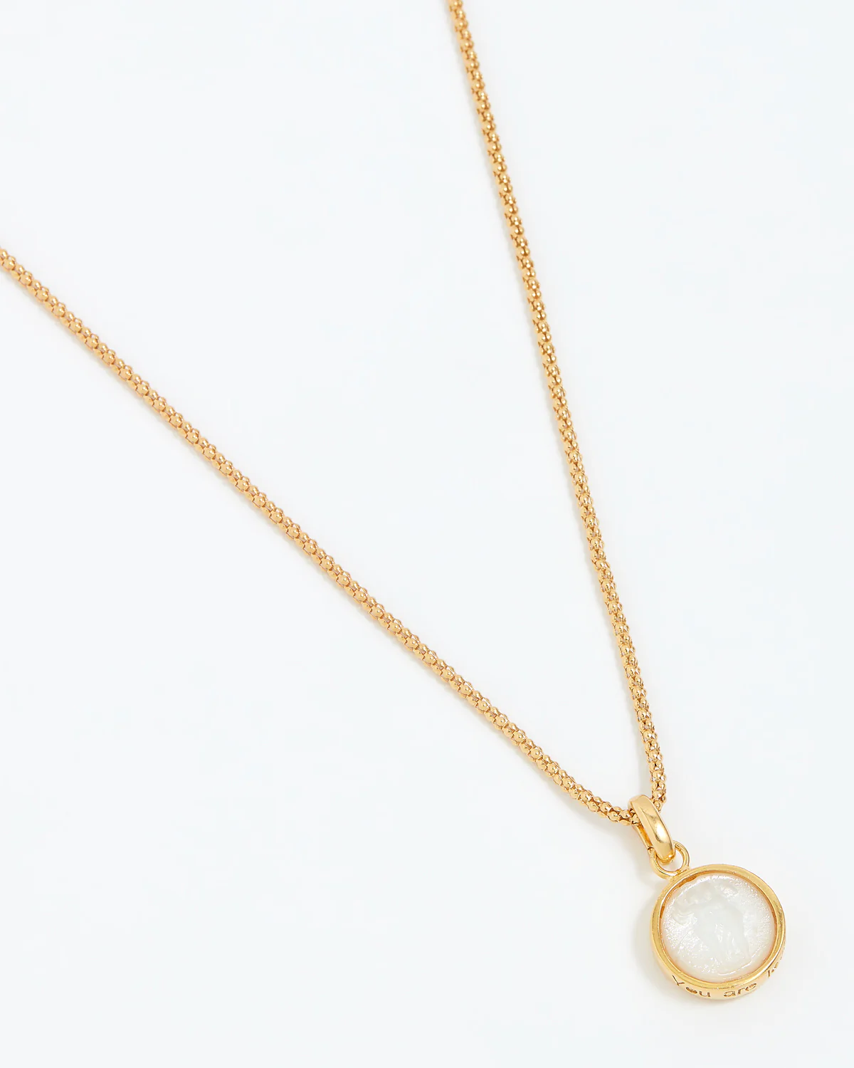 Love Talisman Charm "You Are Loved", White - Image 4