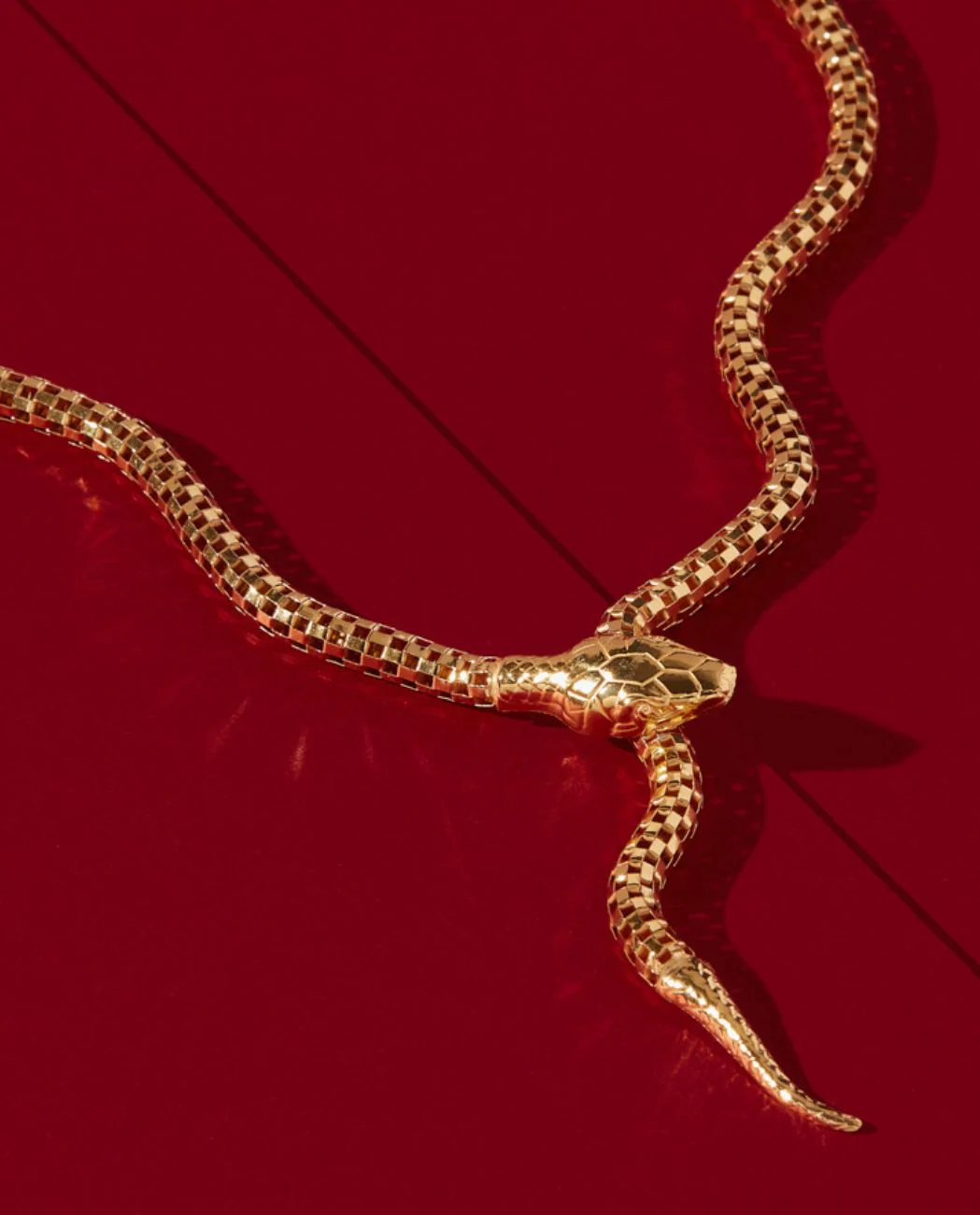 Medusa Snake Necklace - Image 3