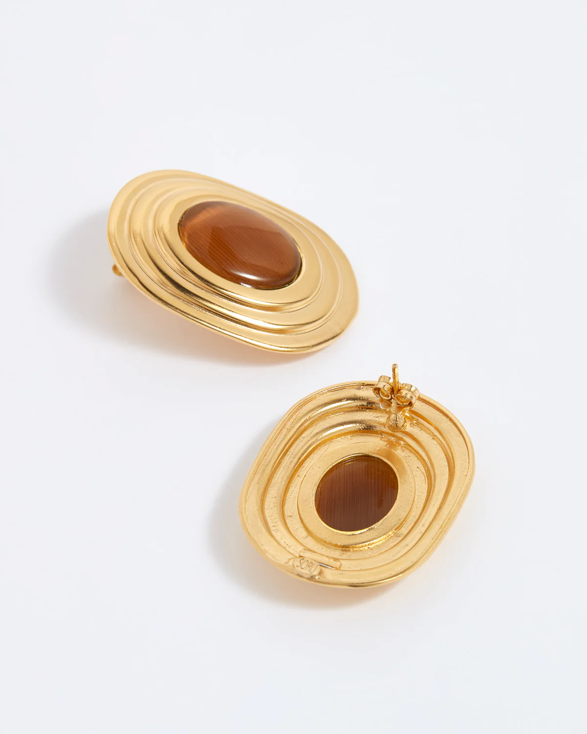 Coco Earrings, Mocha - Image 3