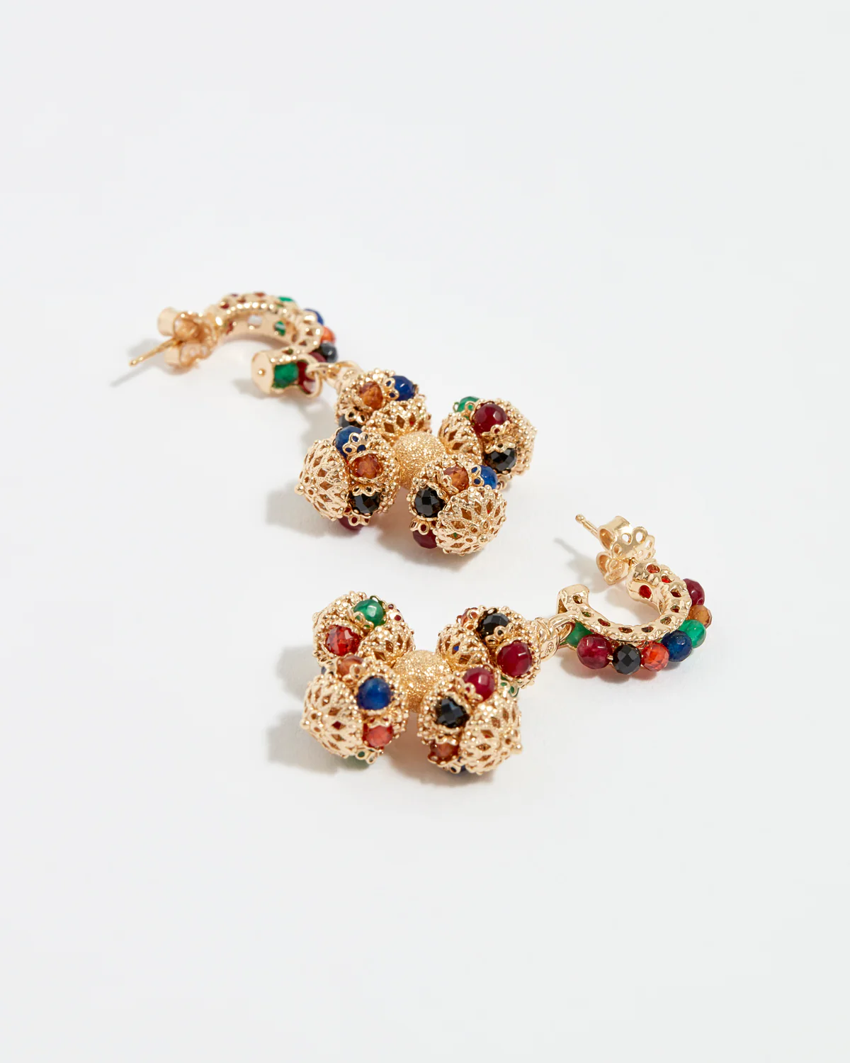 Multicoloured Mini Santina Earrings - Image 3