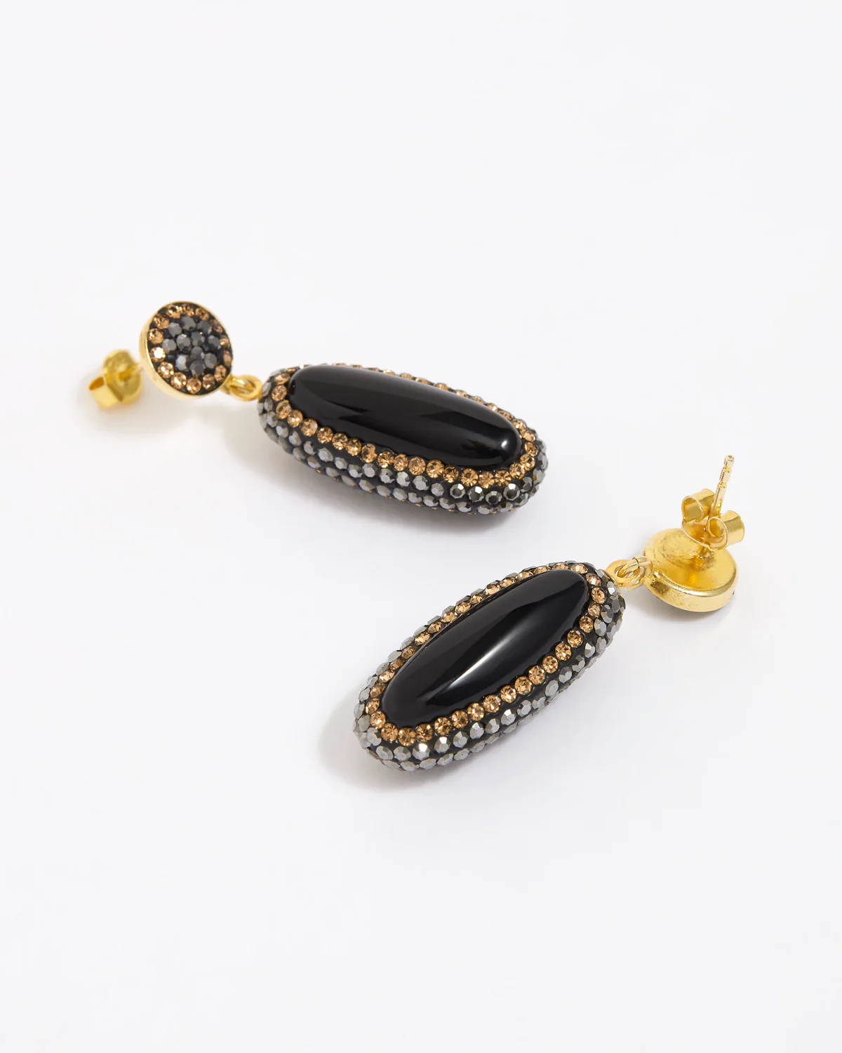 Onyx Double Sided Earrings - Image 3