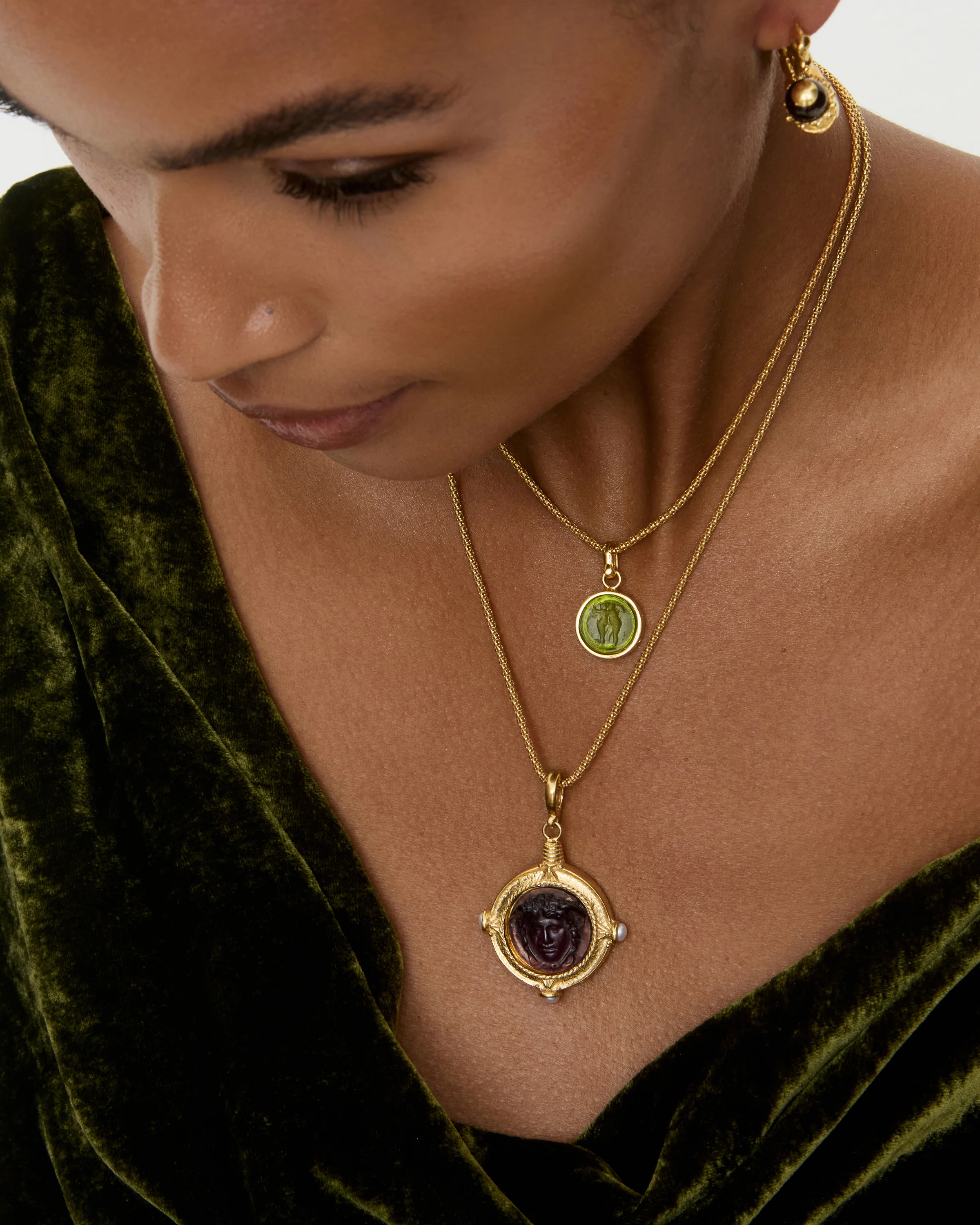 Protection Amulet Charm "Carpe Diem", Azure - Image 3
