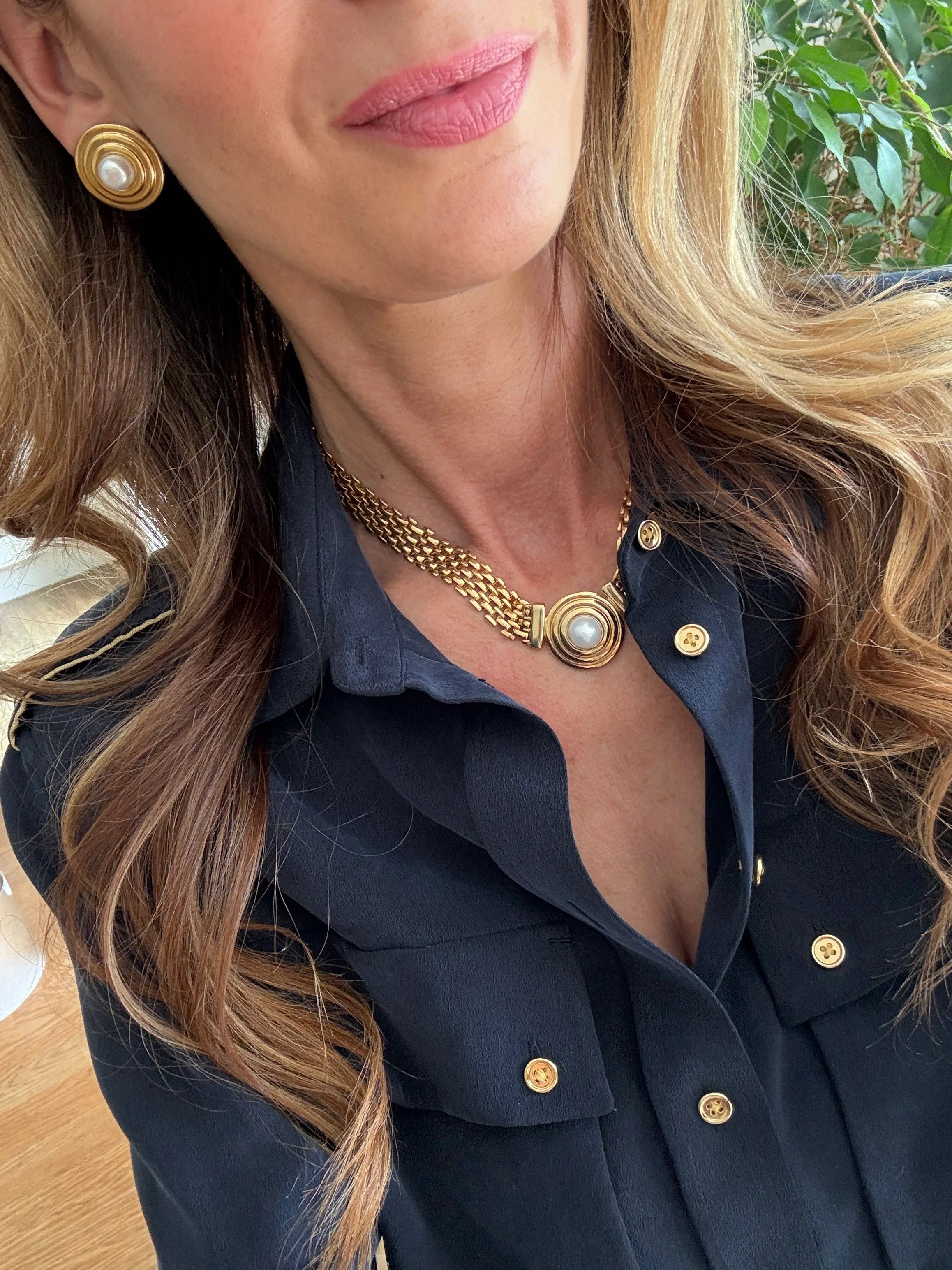 Roma Necklace, Pearl - Image 4