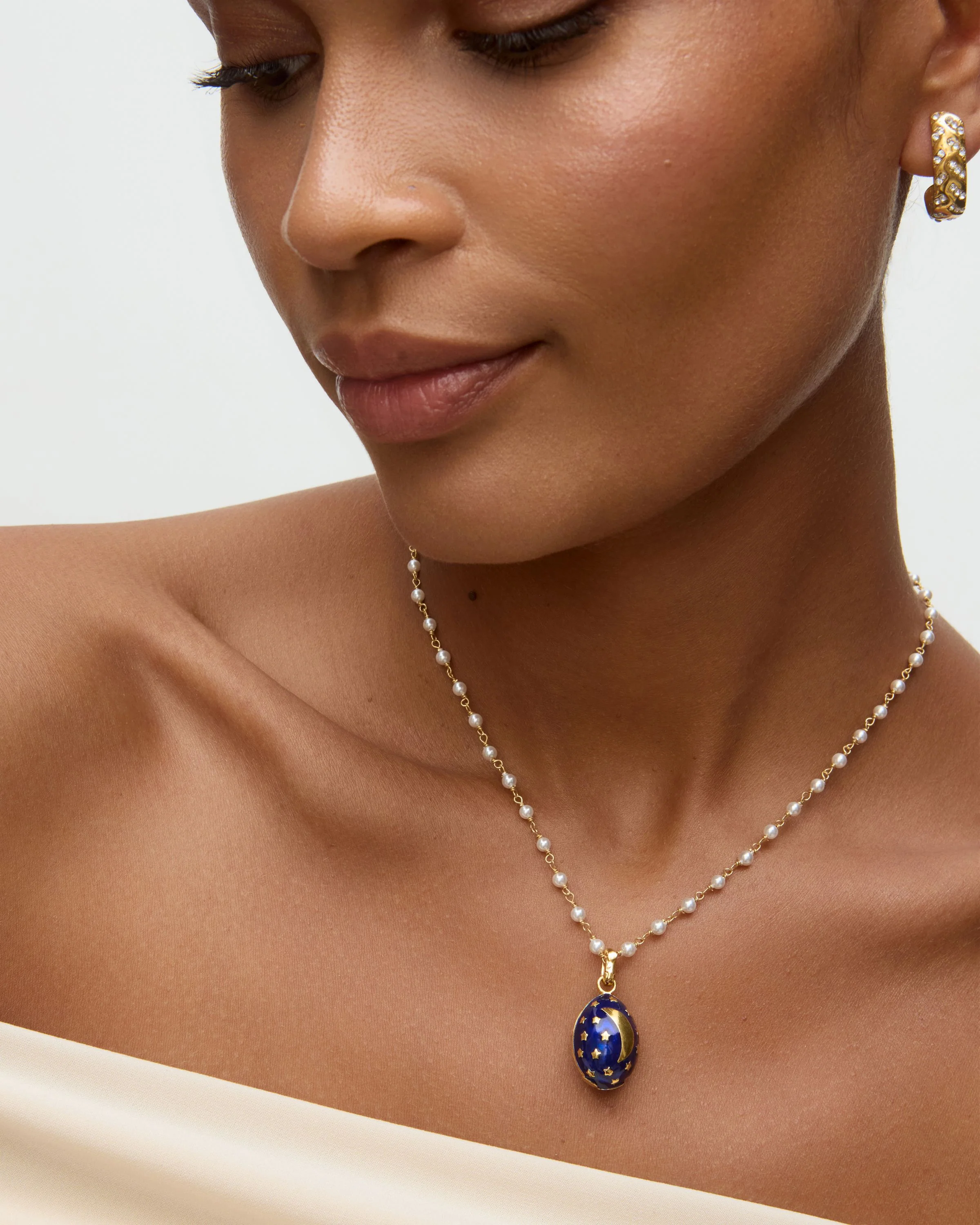 Soru Charm Pearl Necklace - Image 4