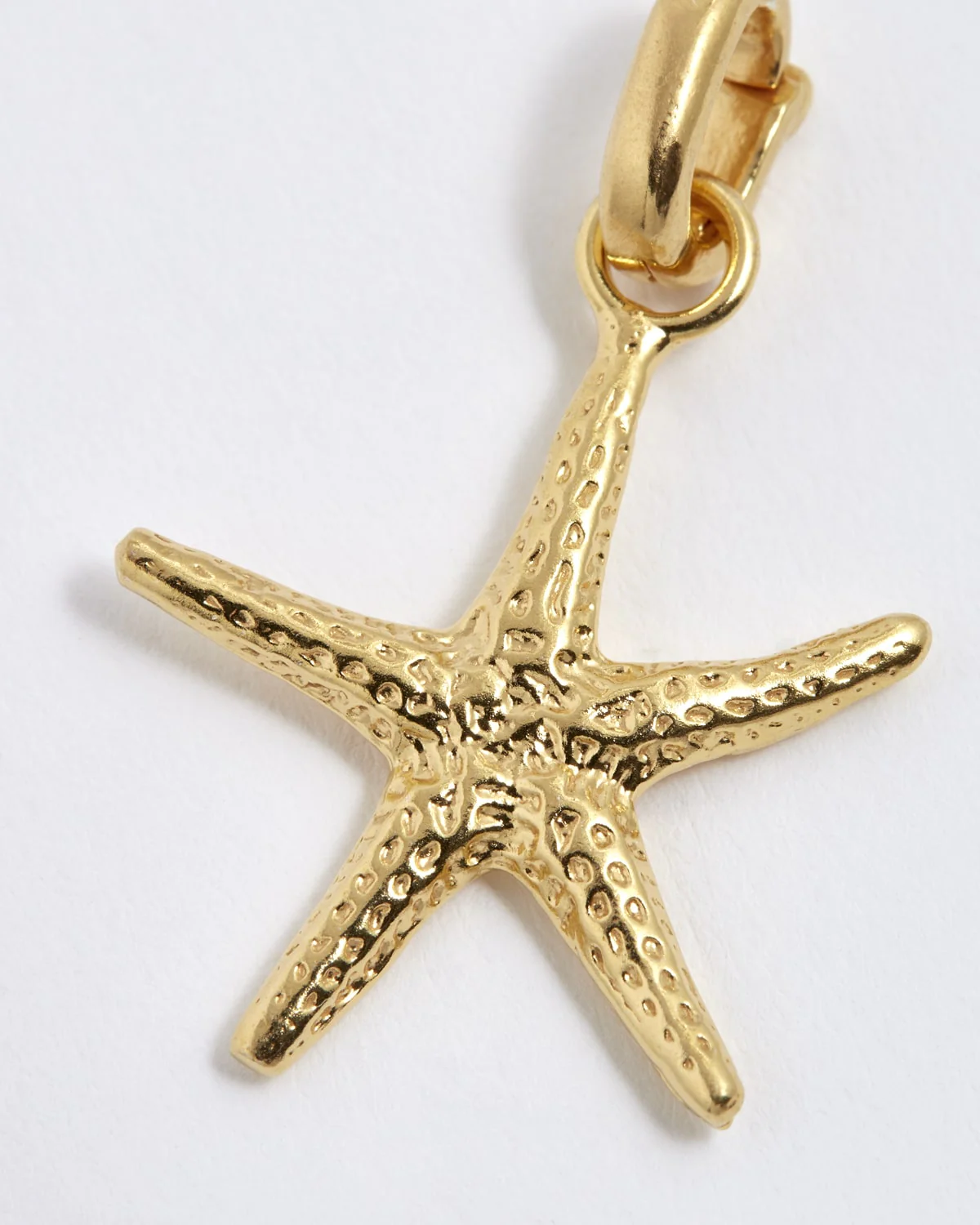 Starfish Charm, Gold - Image 3