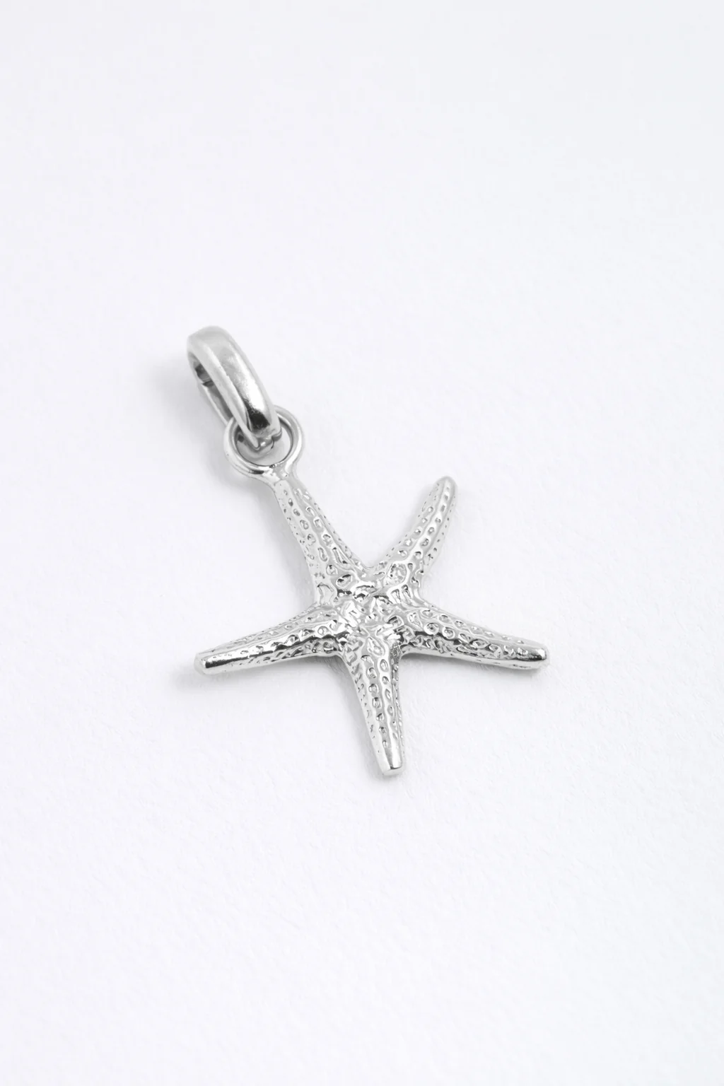 Starfish Charm, Silver