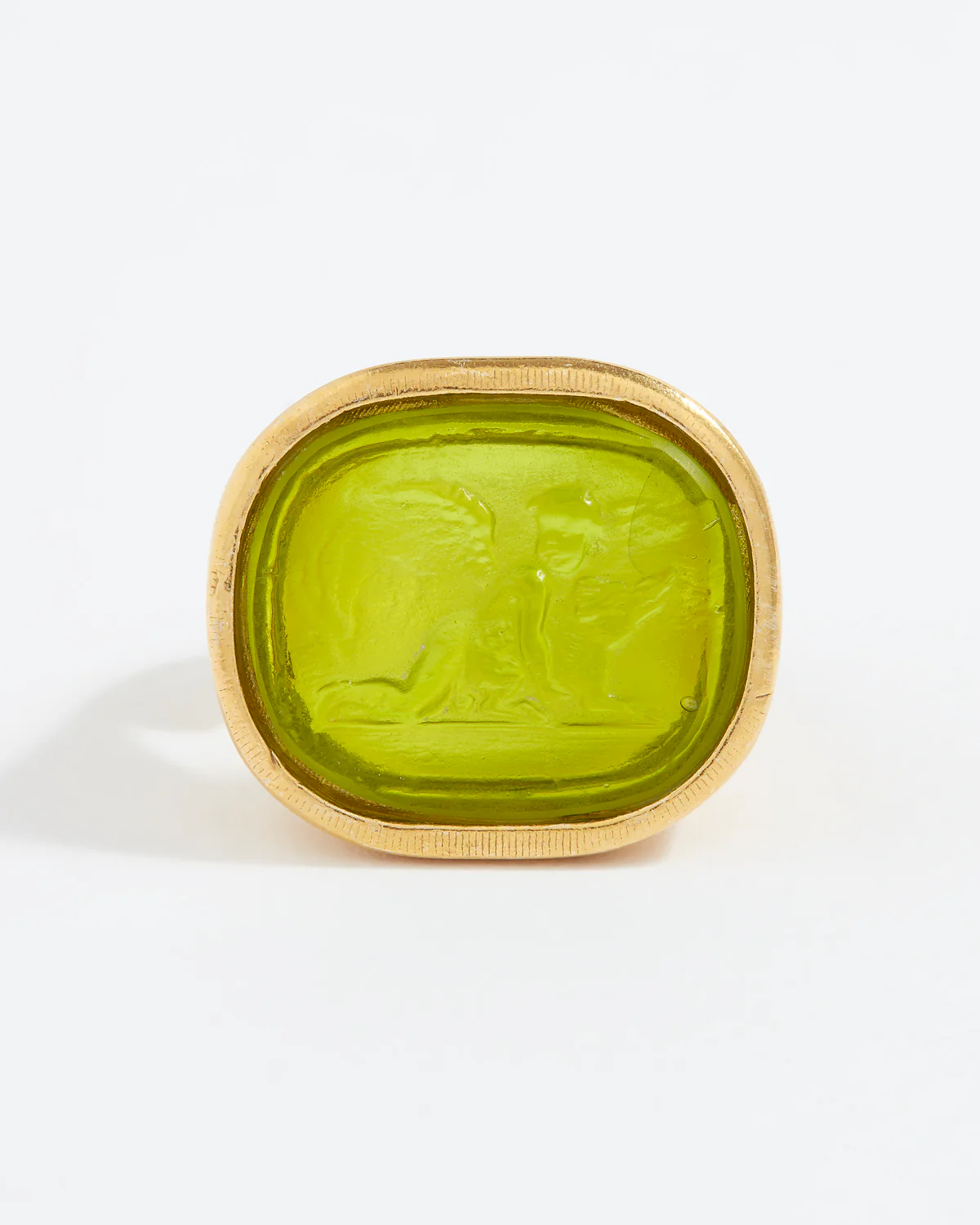 Strength Talisman Ring, Verde - Image 5