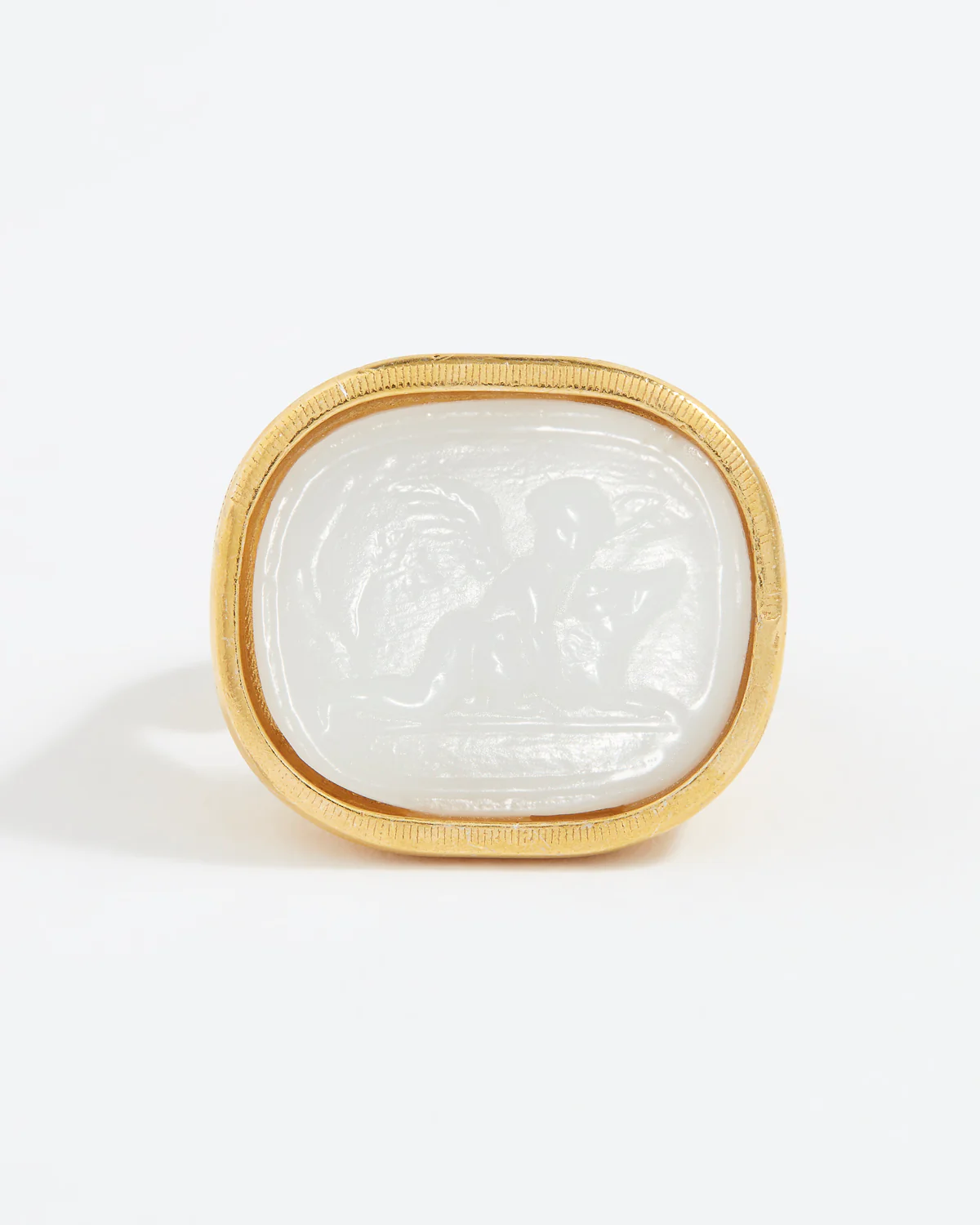 Strength Talisman Ring, White - Image 5