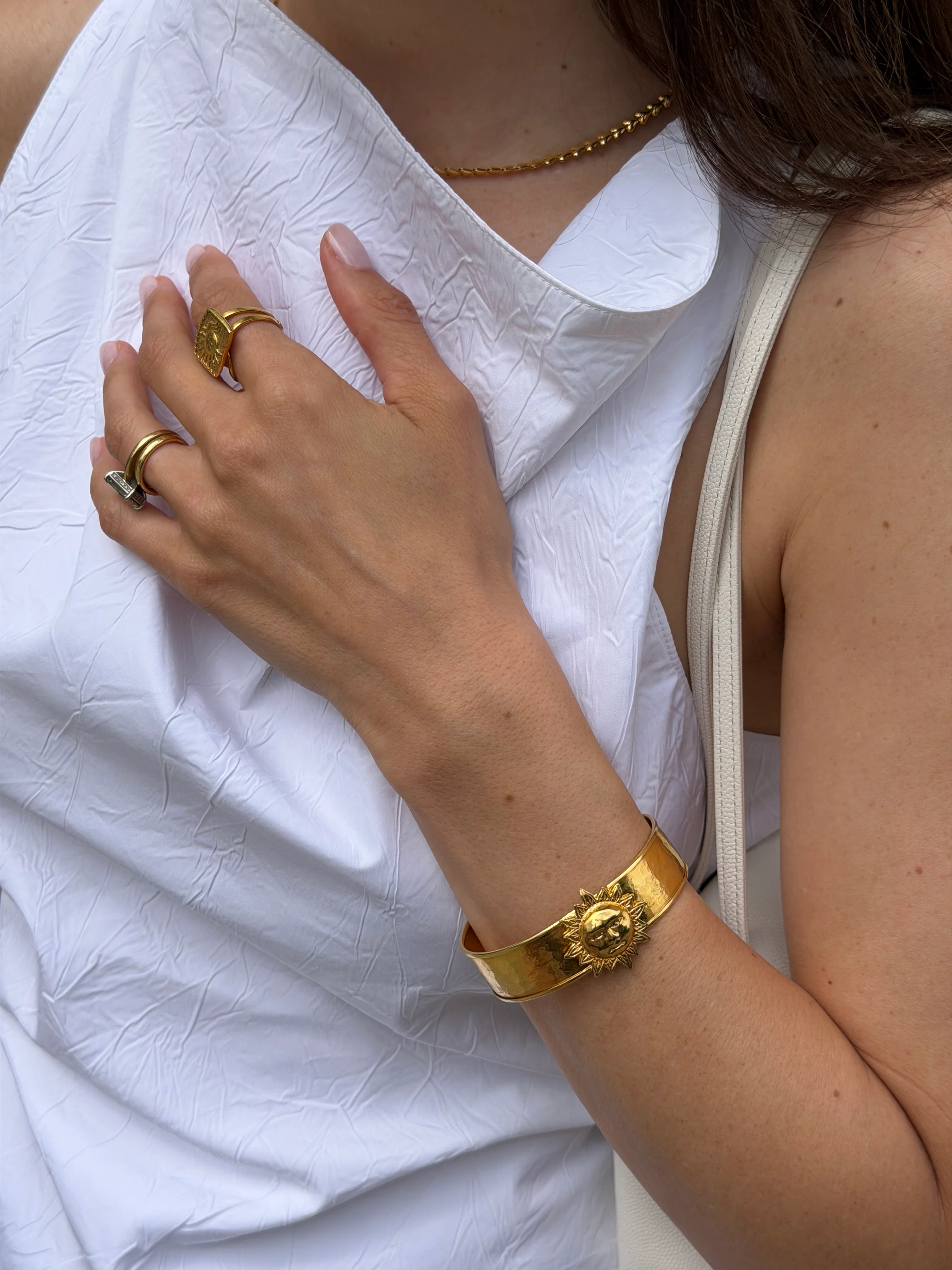 Treasures Sun Cuff Bracelet - Image 3