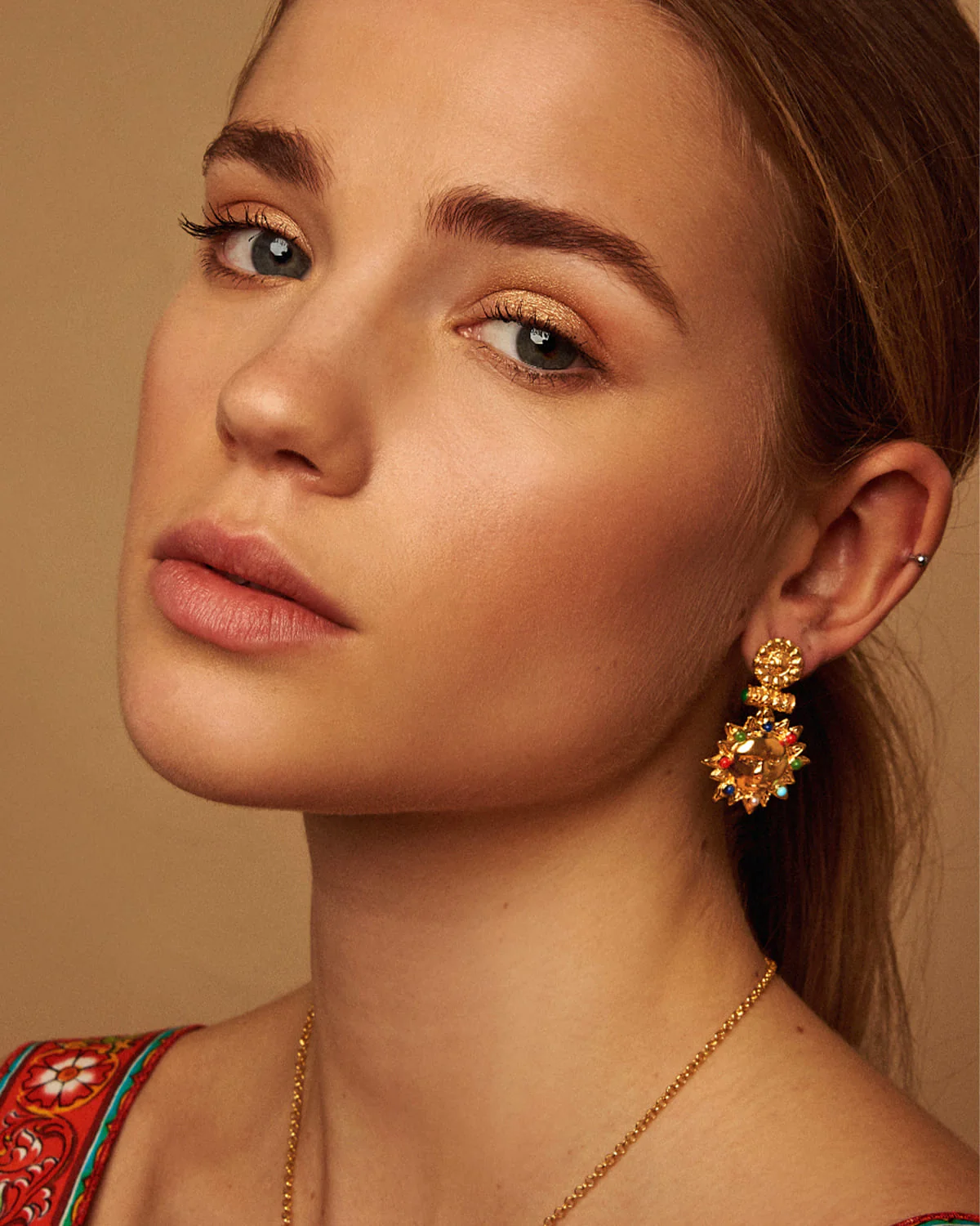 Treasures Sun Earrings - Image 5