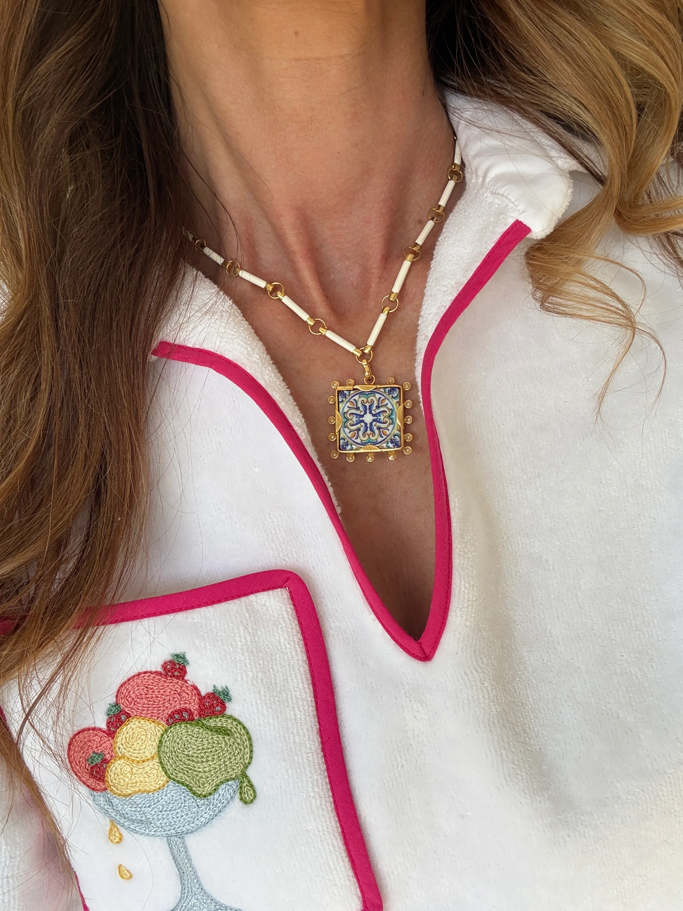 Tuscan Tile Charm - Image 3
